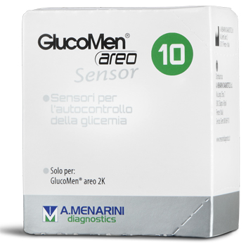 STRISCE GLUCOMEN AREO SENSOR PER ANALISI DEL GLUCOSIO 10 PEZZI - Pharmaleader