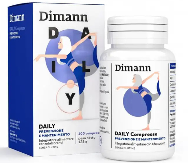DIMANN DAILY 100 COMPRESSE - Pharmaleader