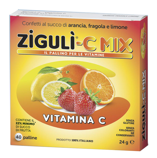 ZIGULI C MIX 40 PALLINE 24 G - Pharmaleader