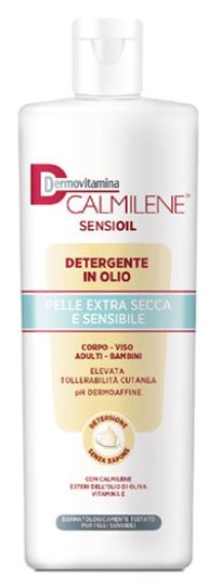 DERMOVITAMINA CALMILENE SENSIOIL DETERGENTE IN OLIO SENZA SAPONE PER PELLE EXTRA SECCA E SENSIBILE 500 ML - Pharmaleader