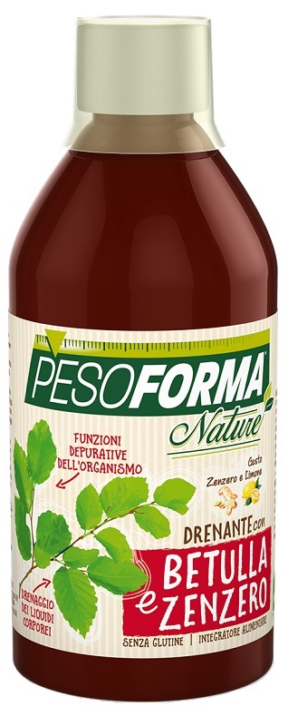 PESOFORMA NATURE DRENANTE BETULLA E ZENZERO 500 ML - Pharmaleader