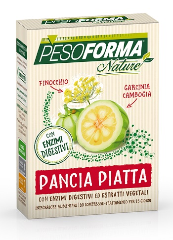 PESOFORMA NATURE PANCIA PIATTA 30 COMPRESSE - Pharmaleader
