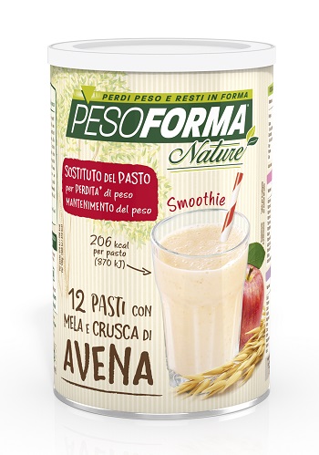 PESOFORMA NATURE SMOOTHIE MELA E CRUSCA AVENA 12 PASTI 420 G - Pharmaleader