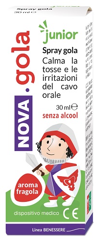 NOVA GOLA SPRAY JUNIOR FRAGOLA 30 ML - Pharmaleader