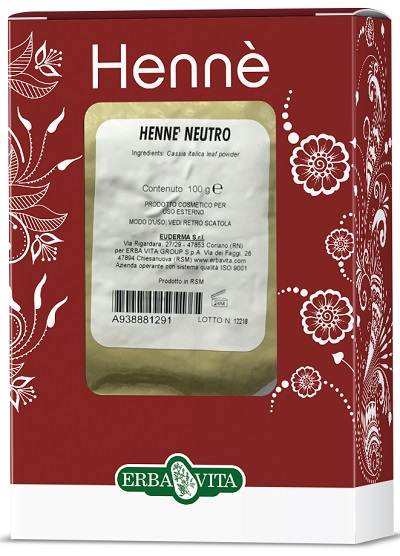 HENNE COLORANTE CAPELLI NEUTRO 100 G - Pharmaleader