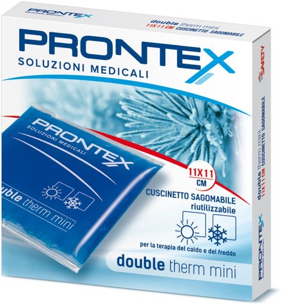 PRONTEX CUSCINETTO IN GEL RIUTILIZZABILE DOUBLE THERM 11X11CM - Pharmaleader