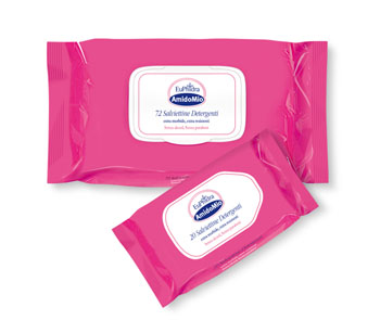 EUPHIDRA AMIDOMIO SALVIETTE UMIDIFICATE 72 PEZZI - Pharmaleader