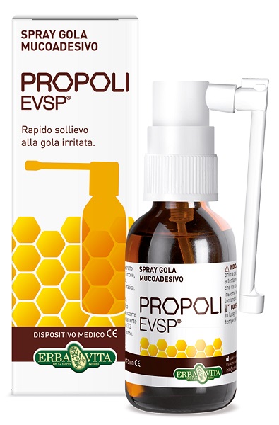PROPOLI EVSP SPRAY GOLA MUCOADESIVO SENZA ALCOL 20ML - Pharmaleader