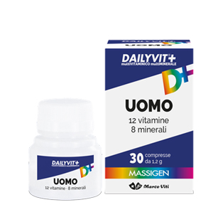 MASSIGEN UOMO MULTIVITAMINICO E MULTIMINERALE 30 COMPRESSE RIVESTITE - Pharmaleader
