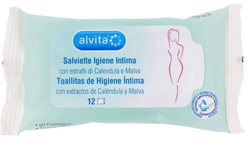 ALVITA SALVIETTE IGIENE INTIMA 12 PEZZI - Pharmaleader