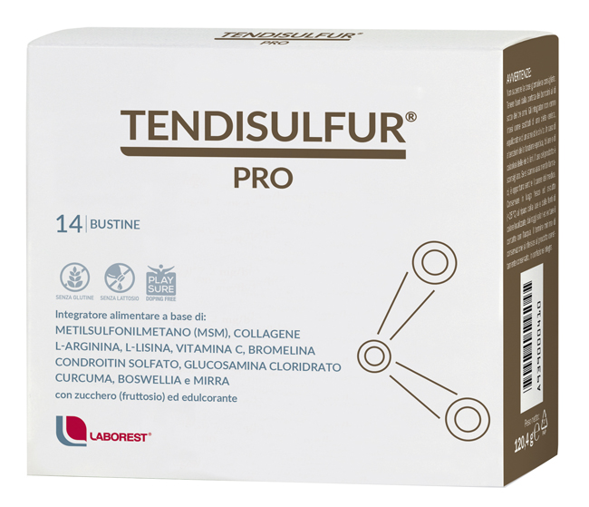 TENDISULFUR PRO 14 BUSTINE DA 8,6G - Pharmaleader