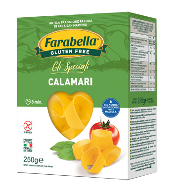 FARABELLA CALAMARI SENZA GLUTINE 250 G - Pharmaleader