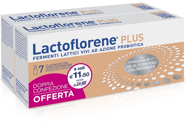 LACTOFLORENE PLUS BIPACK 7 FLACONI 140 ML - Pharmaleader
