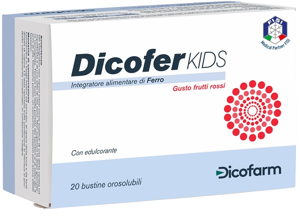 DICOFER KIDS 20 BUSTINE OROSOLUBILI - Pharmaleader