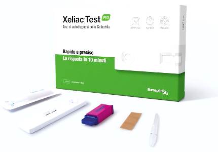 XELIAC TEST PRO DETERMINAZIONE ANTICORPI IGA E IGG ASSOCIATI ALLA MALATTIA CELIACA 1 PEZZO - Pharmaleader