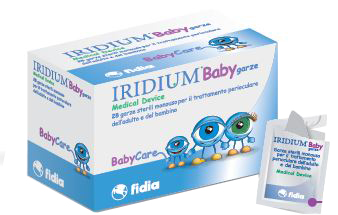GARZA OCULARE MEDICATA IRIDIUM BABY 28 PEZZI - Pharmaleader