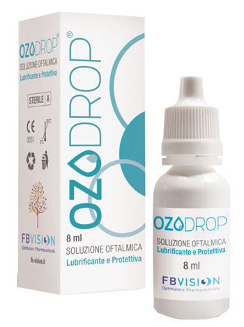 OZODROP LIPOZONEYE SOLUZIONE OFTALMICA BASE DI OLIO OZONIZZATO IN FOSFOLIPIDI 8 ML - Pharmaleader