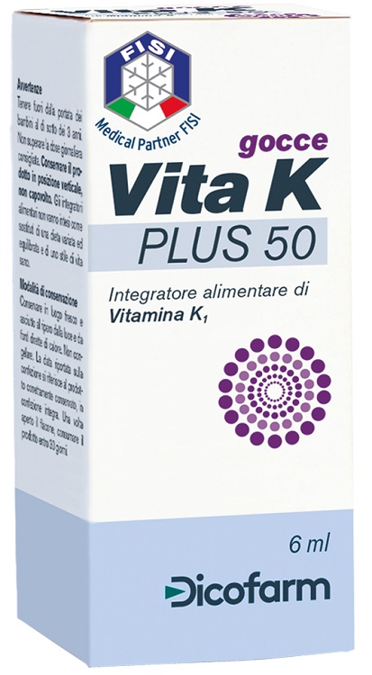 VITA K PLUS 50 GOCCE 6 ML - Pharmaleader