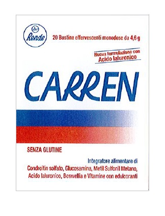 CARREN 20 BUSTINE EFFERVESCENTI MONODOSE DA 4,6 G L'UNA - Pharmaleader