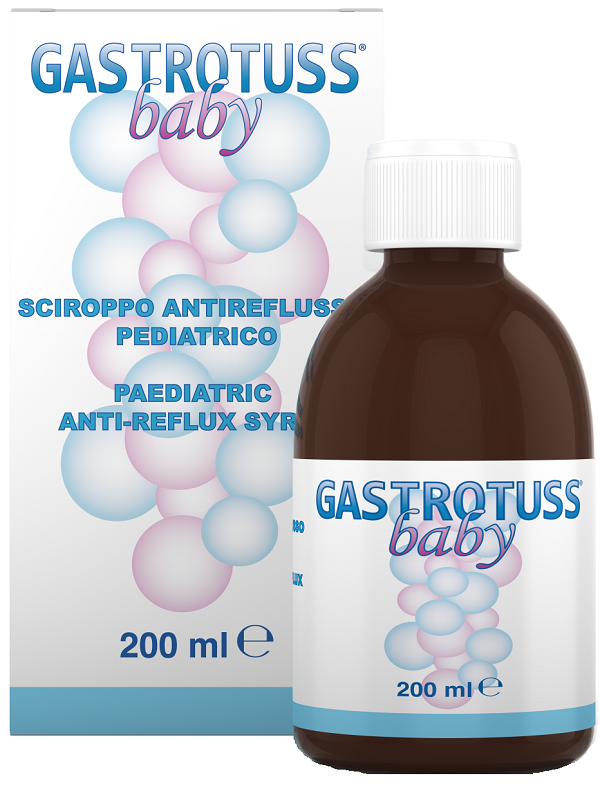 BABY SCIROPPO ANTIREFLUSSO GASTROTUSS 200 ML - Pharmaleader