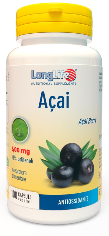 LONGLIFE ACAI 100 CAPSULE VEGETALI - Pharmaleader