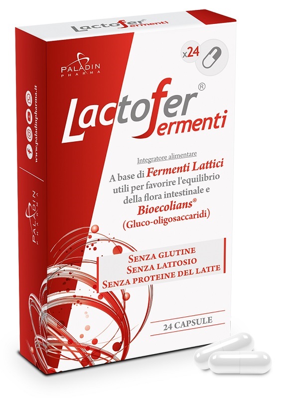 LACTOFER FERMENTI 24 CAPSULE - Pharmaleader