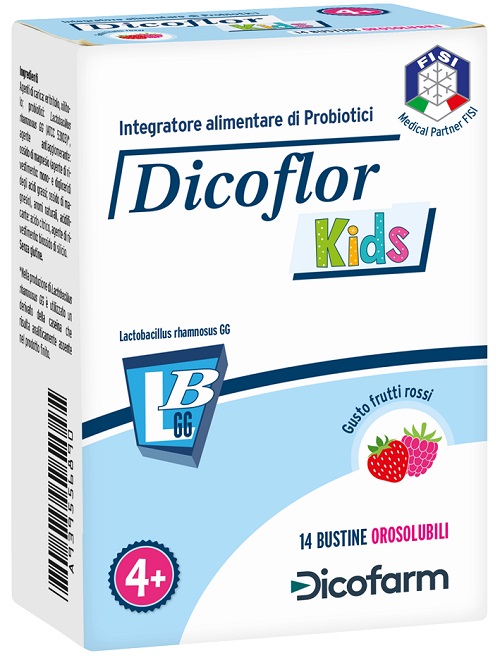 DICOFLOR KIDS 14 BUSTE - Pharmaleader