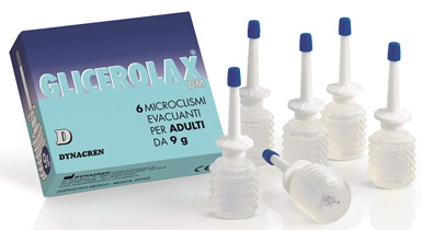 GLICEROLAX ADULTI MICROCLISMI EVACUANTI 6 PEZZI X 9 G CONTIENE AMIDO DI RISO - Pharmaleader