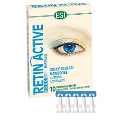 ESI RETIN ACTIVE MIRTILLO GOCCE OCULARI 10 FLACONCINI MONODOSE DA 0,5 ML - Pharmaleader