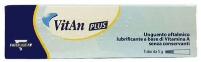 UNGUENTO OFTALMICO LUBRIFICANTE VITAN PLUS 5 G - Pharmaleader