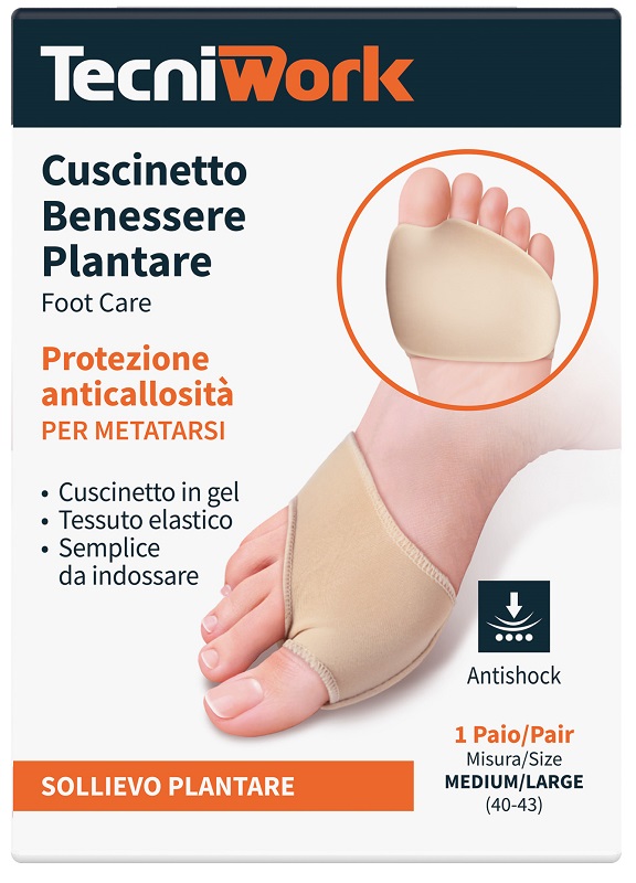 BENESSERE PLANTARE CUSCINETTO MEDIUM/LARGE 1 PAIO - Pharmaleader