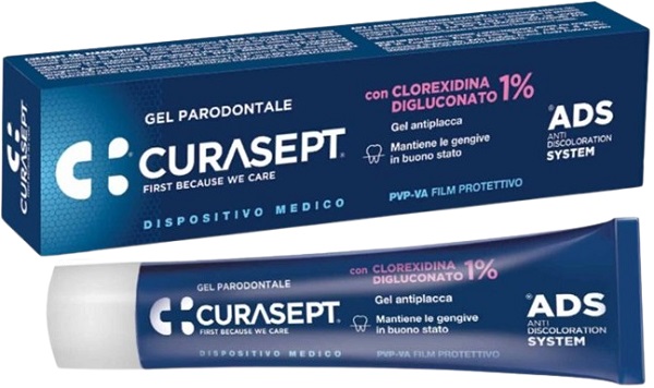 CURASEPT ADS GEL PARODONTALE CLOREXIDINA DIGLUCONATO 1% 30 ML - Pharmaleader