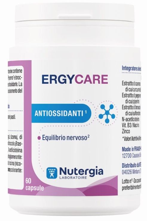 NUTERGIA ERGYCARE 60 CAPSULE - Pharmaleader