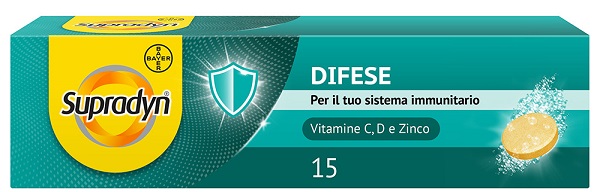 SUPRADYN DIFESE 15 COMPRESSE EFFERVESCENTI - Pharmaleader