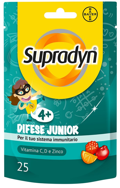 SUPRADYN DIFESE JUNIOR 25 CARAMELLE GOMMOSE - scad.10/2025 - Pharmaleader