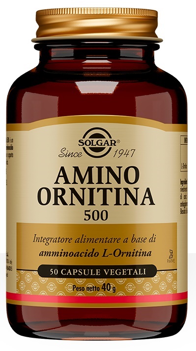 AMINO ORNITINA 500 50 CAPSULE VEGETALI - Pharmaleader