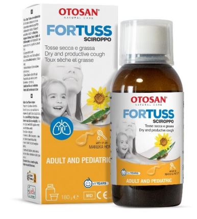 OTOSAN FORTUSS SCIROPPO GOLA 180 G - Pharmaleader