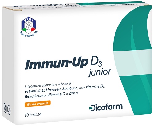 IMMUN UP D3 JUNIOR 10 BUSTINE DA 3 G - Pharmaleader