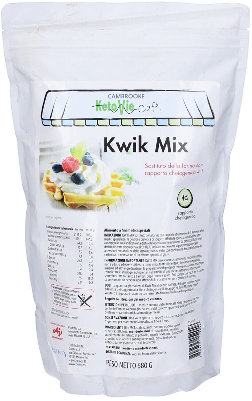 KETOVIE CAFE' KWIK MIX SOSTITUTO FARINA 680 G - Pharmaleader