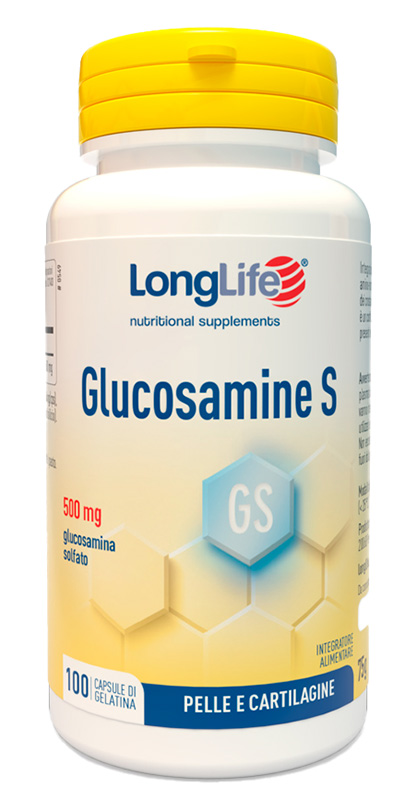 LONGLIFE GLUCOSAMINE S 100 CAPSULE DI GELATINA - Pharmaleader