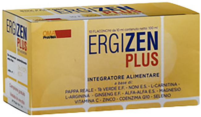 ERGIZEN PLUS INTEGRATORE ENERGIZZANTE 10 FLACONCINI DA 10 ML - Pharmaleader