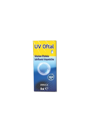 UV OFTAL SOLUZIONE OFTALMICA LUBRIFICANTE FOTOPROTETTIVA 10 ML - Pharmaleader