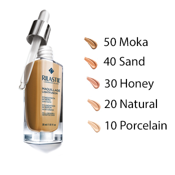 RILASTIL MAQUILLAGE FONDOTINTA SIERO IDRATANTE PROTETTIVO 40 30 ML - Pharmaleader