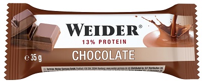 WEIDER FITNESS BARRETTA CIOCCOLATO 35 G - Pharmaleader