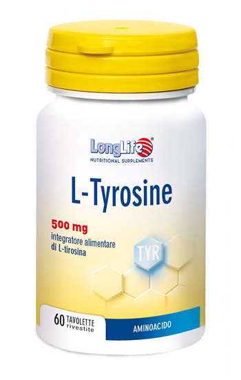 LONGLIFE L-TYROSINE 60 TAVOLETTE RIVESTITE DA 1,2 G - Pharmaleader