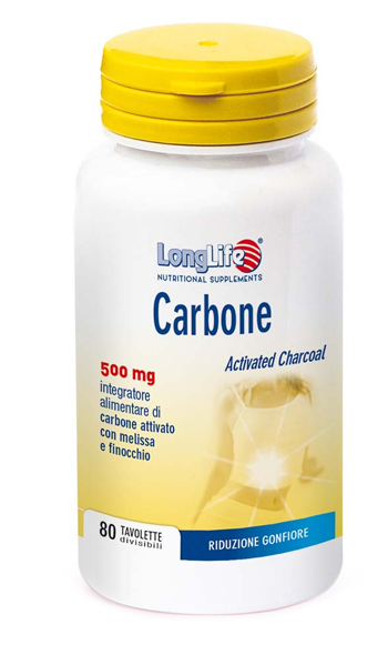 LONGLIFE CARBONE 80 TAVOLETTE - Pharmaleader
