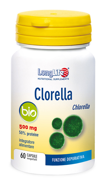 LONGLIFE CLORELLA BIO 60 CAPSULE VEGETALI - Pharmaleader