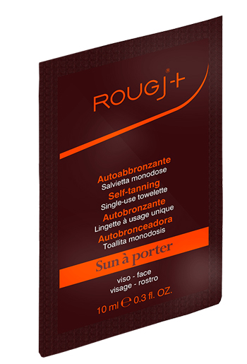 ROUGJ SALVIETTE AUTOABBRONZANTI MONOUSO BUSTINA 10 ML - Pharmaleader