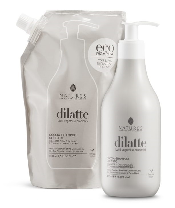 NATURE'S DILATTE DOCCIASHAMPOO RICARICA 400 ML - Pharmaleader