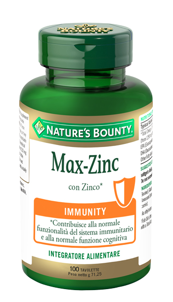 MAX ZINC 100 TAVOLETTE - Pharmaleader